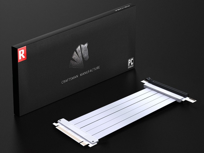 Next GEN 24K Gold Plating PCIe 4.0 PRO Riser Extension Cable EWiFi